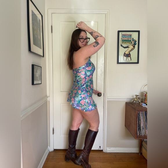 90s Vintage Victorias Secret Mini Slip Dress - Picture 2 of 6